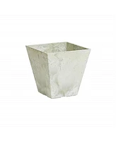 Novelty 35080 Ella Square Planter Artstone Collection Mint