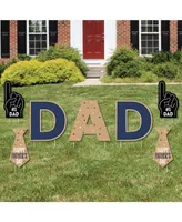 My Dad is Rad - Yard Sign Outdoor Lawn Decor Happy Father's Day Yard Signs - Dad