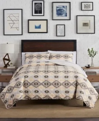 Lucky Brand Nevada Tribal 3 Piece Quilt Set Collection