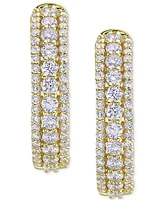 Diamond In & Out Hoop Earrings (2-3/4 ct. t.w.)