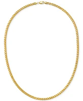 Cuban Link 18" Chain Necklace in 10k Gold