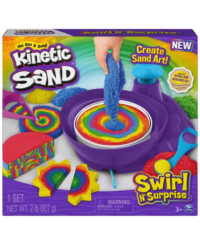 Kinetic Sand Deluxe Beach Castle Playset with 2.5Lbs of Beach Sand,  includes Molds and Tools, Sensory Toys for Kids Ages 5 Plus - Macy's