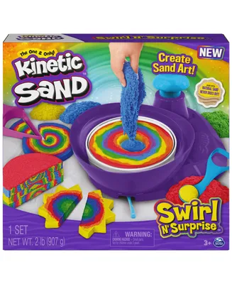 Kinetic Sand Swirl N Surprise Sand Kit English Version - Multi