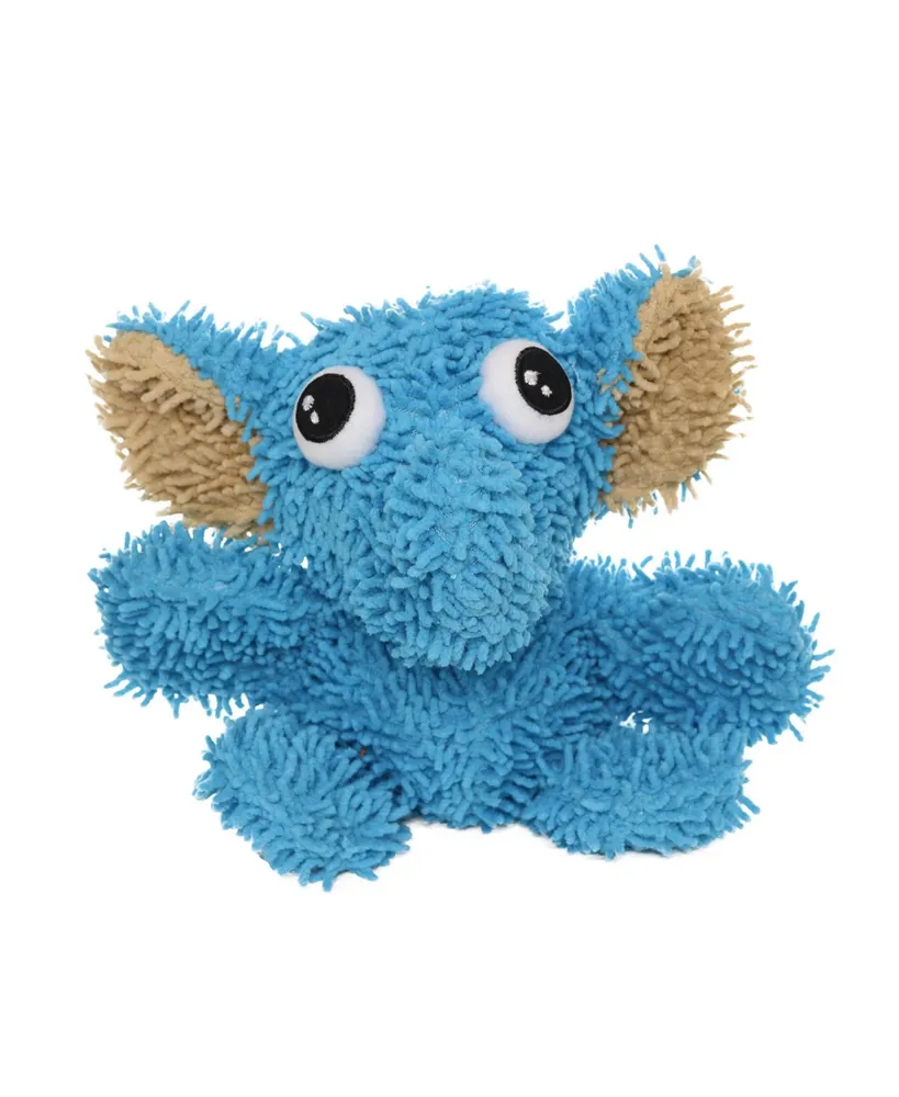 Mighty Microfiber Ball Med Elephant Blue, Dog Toy