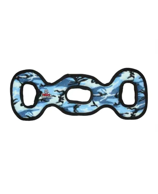 Tuffy Ultimate 3WayTug Camo Blue, Dog Toy