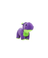 Mighty Jr Safari Hippo Purple, Dog Toy