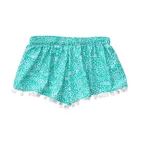 Toddler, Child Girls Spearmint Spot Swim Shorts