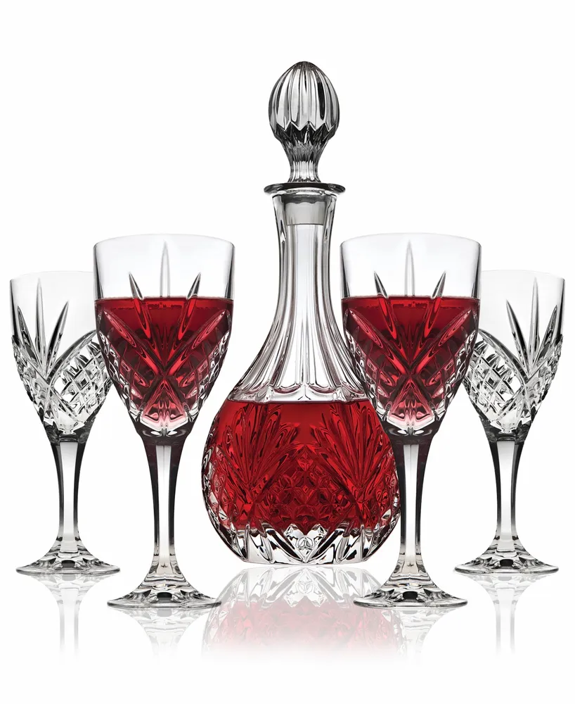 Godinger Stemware, Dublin Wine 5 Piece Set Wine Set