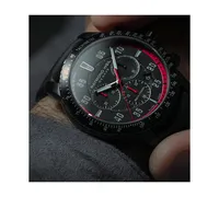 Raymond Weil Men's Swiss Chronograph Tango Black Rubber Strap Watch 43mm