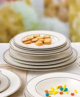 Lorren Home Trends 20 Piece Service for 4 Dinnerware Set