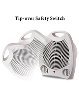 Optimus H-1322 Portable 2-Speed Fan Heater with Thermostat