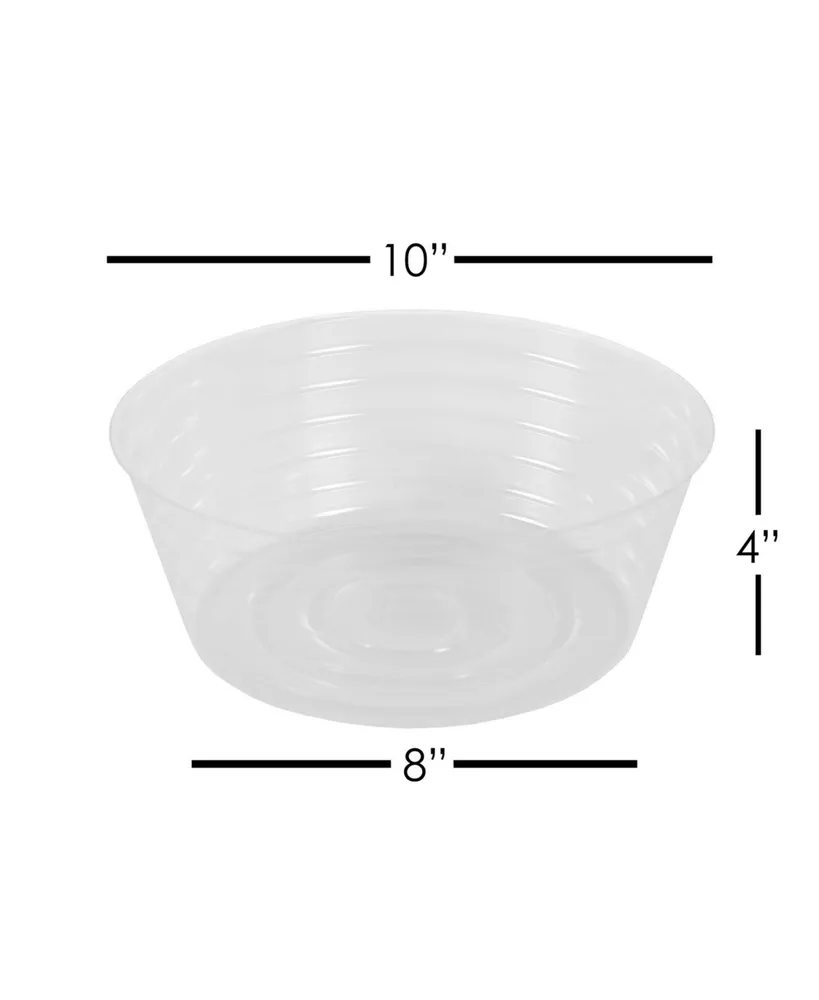 Cwp L-0015 Heavy Gauge Vinyl Basket Liner, 10-Inch Diameter, Clear
