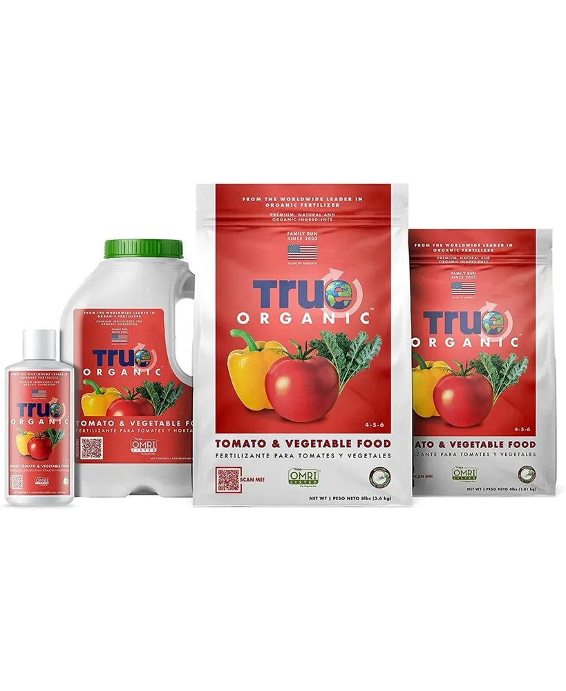 True Organic Tomato Vegetable Plant Food for Organic Gardening 4.5lb