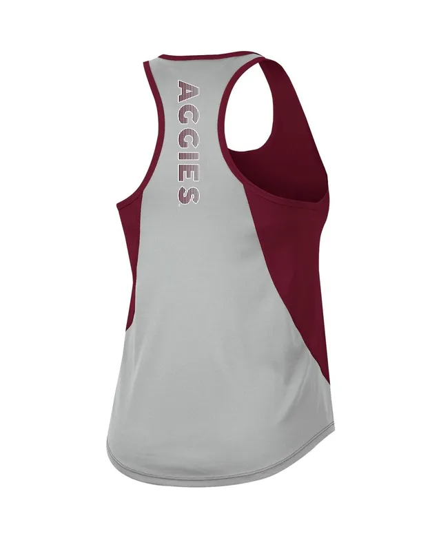 Women's Colosseum Red Louisville Cardinals Sachs 2-Hit Scoop Neck