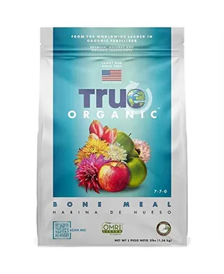 True Organic Plant Foods Bone Meal for Organic Gardening, 3lb