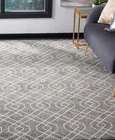 Safavieh Amherst AMT407 Gray and Ivory 5' x 8' Area Rug