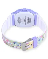 Gabby's Dollhouse Unisex Lilac Silicone Strap Led Touchscreen Watch