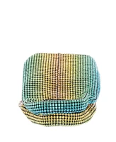 Nina Women's All Over Crystal Satchel Bag