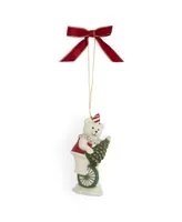 Christmas Tree Carnival Bear Ornament