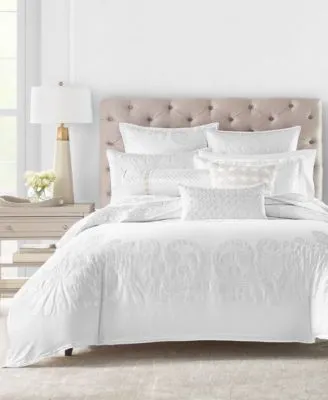 Closeout Hotel Collection Deco Applique Duvet Cover Sets Created For Macys