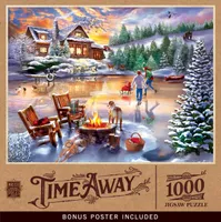 Masterpieces Time Away - An Evening Skate 1000 Piece Jigsaw Puzzle