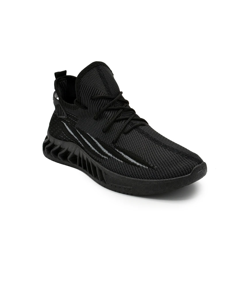 Akademiks Men's Fit 3.0 Knit Jogger Sneakers