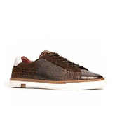 Carlos by Santana Men's Walker Reptile Fashion Sneakers