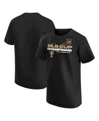 Boys and Girls Preschool Fanatics Black Lafc 2022 Mls Cup Champions Locker Room T-shirt