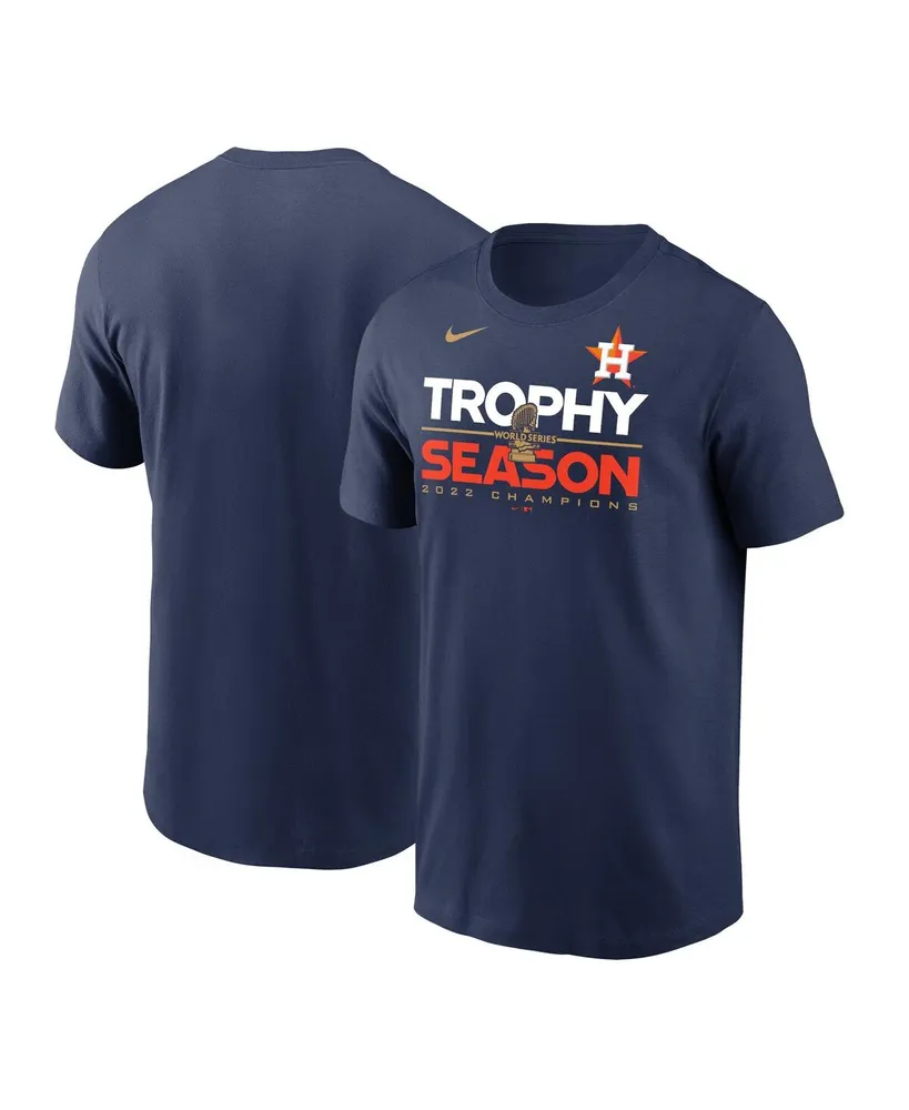 Nike Houston Astros Navy Blue Wordmark Short Sleeve T Shirt