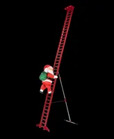 10' Outdoor Climbing Santa Holiday Decor