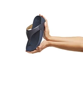 FitFlop Lulu Leather Toepost Flip-Flop Sandals