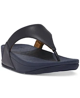 FitFlop Lulu Leather Toepost Flip-Flop Sandals