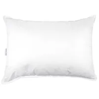 Bokser Home Medium 700 Fill Power Luxury White Duck Down Bed Pillow