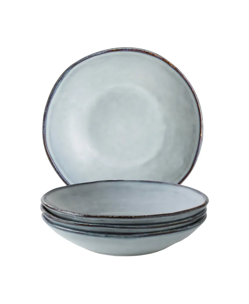 Dutch Rose Amsterdam 4 Deep Plates Set, Service for