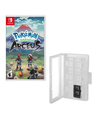 Pokemon Legends Arceus Game with Game Caddy for Nintendo Switch