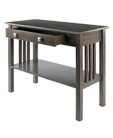 Winsome Stafford 29.92" Wood Console Hall Table