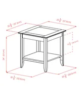 Winsome Santino 24.02" Wood Accent Table