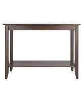 Winsome Santino 30" Wood Console Hall Table