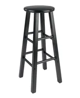 Winsome Element 2-Piece Wood Bar Stool Set