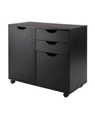 Winsome Halifax 26.3" Wood 2-Drawer Wide Filing Storage Cabinet