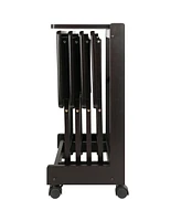 Winsome Brienda 5-Piece Wood Flip Top Snack Table Set