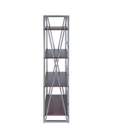 Winsome Isa 48.43" Wood 4-Tier Shelf