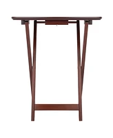Winsome Darlene 2-Piece Wood Snack Table Set