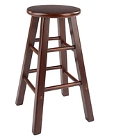 Winsome Element 2-Piece Wood Counter Stool Set