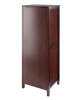 Winsome Brooke Jelly 47.44" Wood 2-Section Cupboard