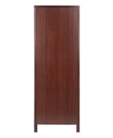 Winsome Brooke Jelly 47.44" Wood 3-Section Cupboard