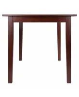 Winsome Perrone 29.13" Wood Drop Leaf Dining Table