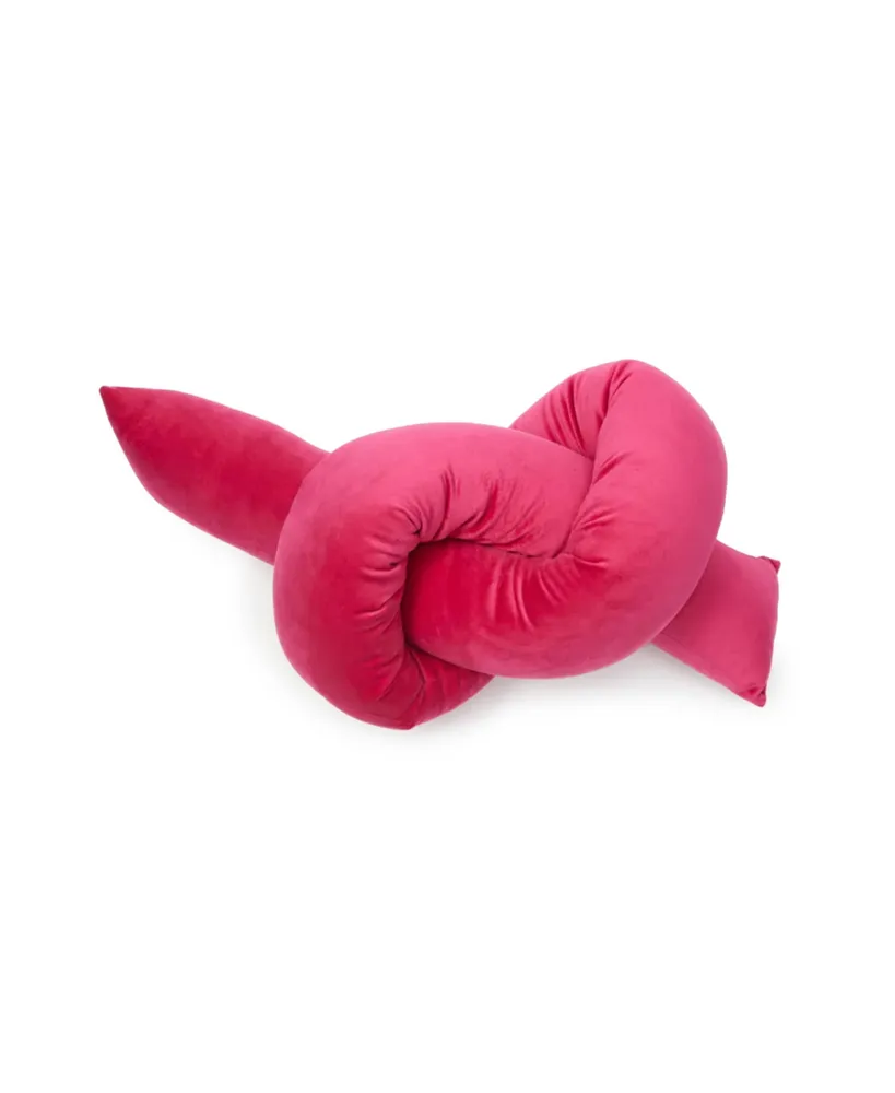 Dormify Zoe Knot Shaped Pillow, 12" x 22