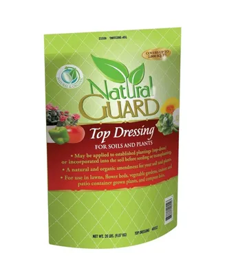 Natural Guard Organic Top Dressing For Soils and Plants, 20 Pound Bag