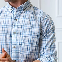 Hope & Henry Men's Organic Poplin Button Down Shirt